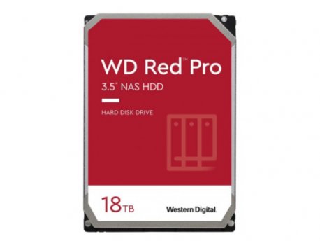 WESTERN DIGITAL 18TB Red Pro For NAS 3.5/512MB/SATA/7200 rpm WD181KFGX
