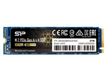 SILICON POWER US70 1TB, M.2 NVMe PCIE Gen4 x4, 5500MB/s / 4400MB/s, SP01KGBP44US7005