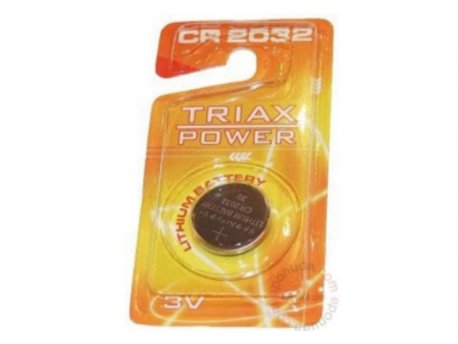TRIAX Baterija CR2032 Litijum CMOS