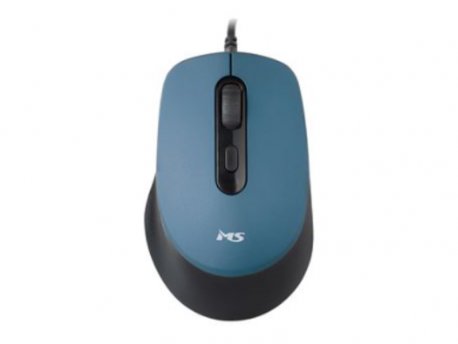 MS FOCUS C123 plavi žičani miš