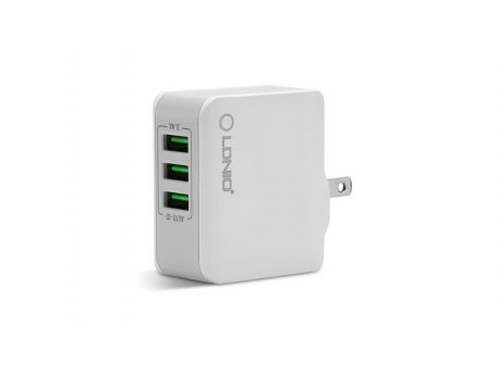 LDNIO USB Charger 3 Ports 5V/3,4A 17W White