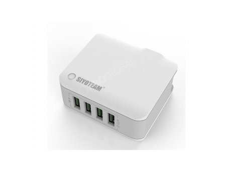 LDNIO USB Charger 4 Ports 5V/4.4A 22W White