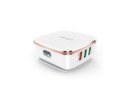 LDNIO USB Charger 6 Ports 5V/2.4A - 9V/1,67A 50W White