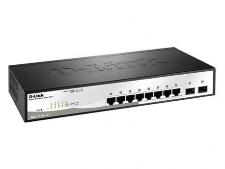 D LINK Switch Layer 2 SMART DGS-1210-10