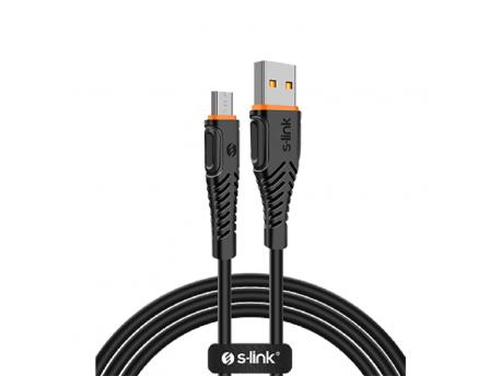 S-LINK USB-A na Micro USB kabl SL-STP45 (Crna)