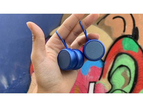 XOOPAR YOYO SPEAKER - Wireless Bluetooth Speaker - Metallic Blue