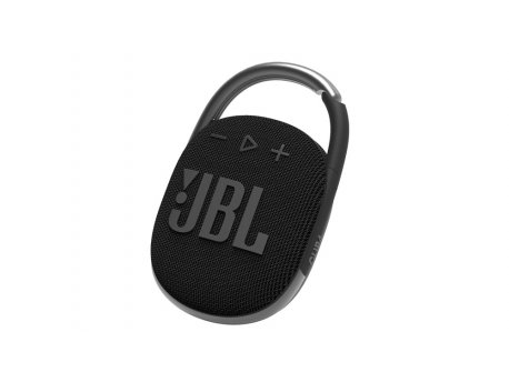 JBL Clip 4 Portable Bluetooth Waterproof Speaker Black