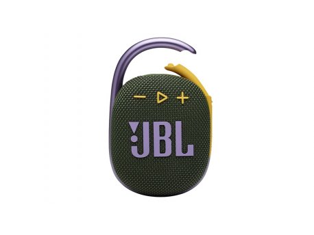 JBL Clip 4 Portable Bluetooth Waterproof Speaker Green