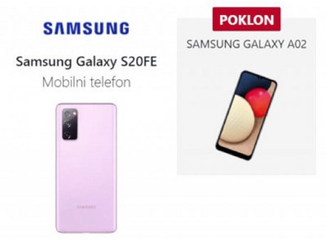 SAMSUNG Galaxy S20 FE 6/128GB Cloud Lavender + A02s
