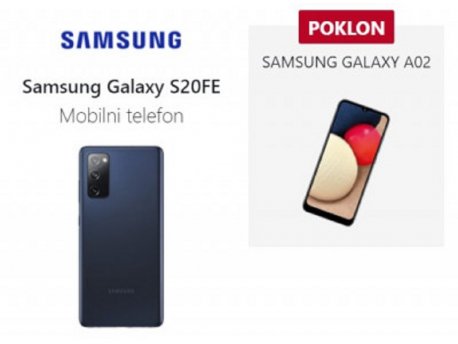 SAMSUNG Galaxy S20 FE 6/128GB Cloud Navy + A02s
