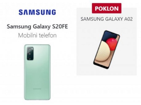 SAMSUNG Galaxy S20 FE 6/128GB Cloud Mint + A02s