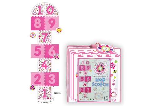 PERTINI Podna Puzzla Školica Roze