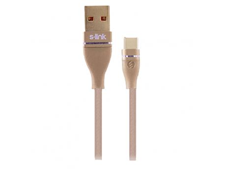 S-LINK Data kabl USB Tip C SW-C740 (Roze)