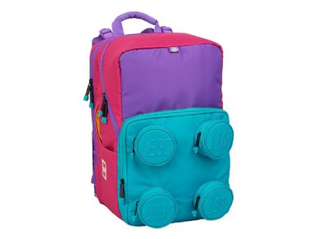 LEGO CLASSIC ERGONOMSKI ŠKOLSKI RANAC (PETERSEN): LJUBIČASTO ROZE
