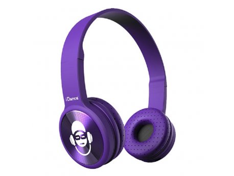 IDANCE Bluetooth Slušalice ljubičaste