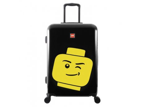 LEGO KOFER 61 CM: SA MINIFIGUROM, CRNI