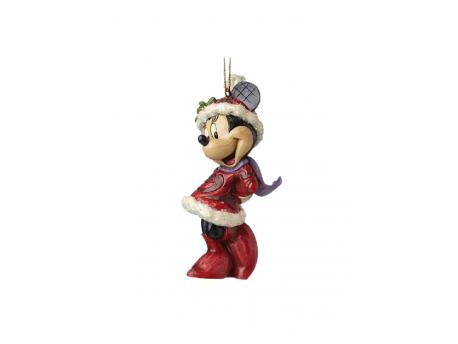 JIM SHORE Sugar Coated Minnie Mouse Hanging Ornament Figure
