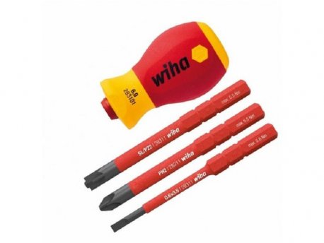 WIHA W41230 Odvijač/nastavci VDE 1/4stubby