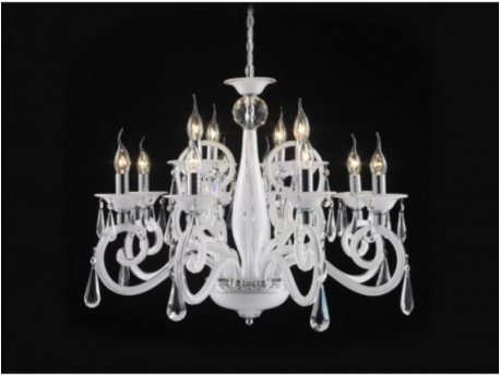 VESTA 123 LUSTER D1436-8+4 12*E14 white