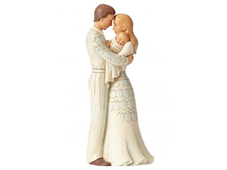 JIM SHORE Couple With Baby Figurine