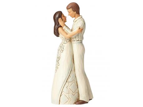 JIM SHORE Couple Embracing Figurine