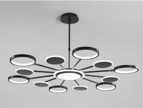 VESTA 370 LUSTER LED 54W 3000K CRNA