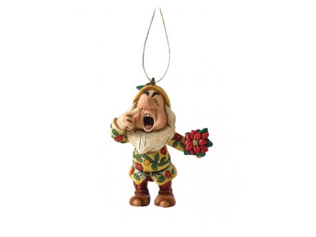 JIM SHORE Sneezy Hanging Ornament Figure