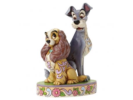 JIM SHORE Lady and The Tramp 60th Anniversary Figurine