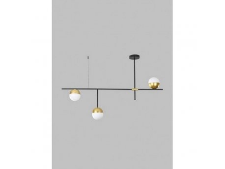 VESTA 511 LUSTER 3*G9 MESING/CRNA