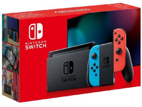 NITENDO Switch (Red and Blue Joy-Con)