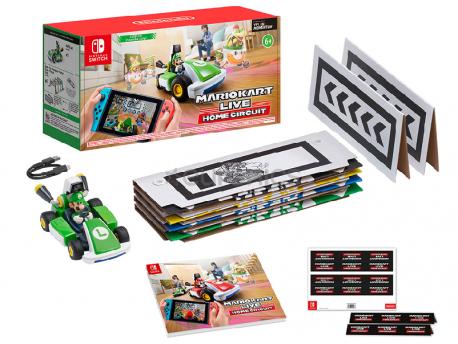 NITENDO MARIO KART LIVE:HOME CIRCUIT-LUIGI SET