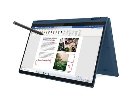 LENOVO IdeaPad Flex 5 14ARE05 (Light Teal) FHD IPS Touch, Ryzen5 4500U, 8GB, 256GB SSD, Win 10 Home (81X2005MYA)