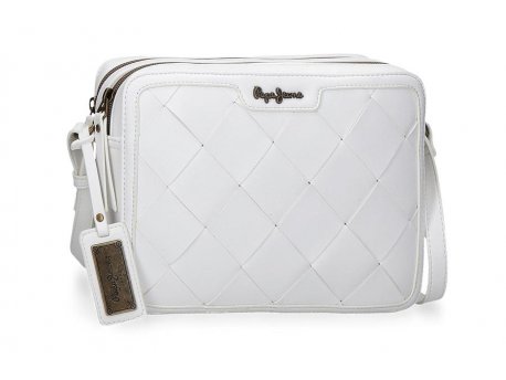 Pepe Jeans Torba na rame CUTOUTS, bela