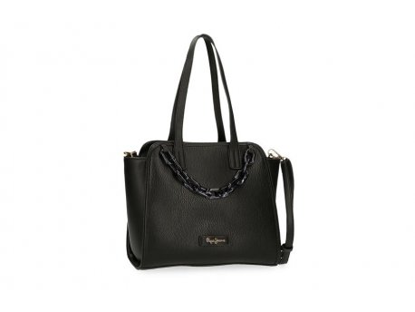 Pepe Jeans Torba na rame CHAIN crna