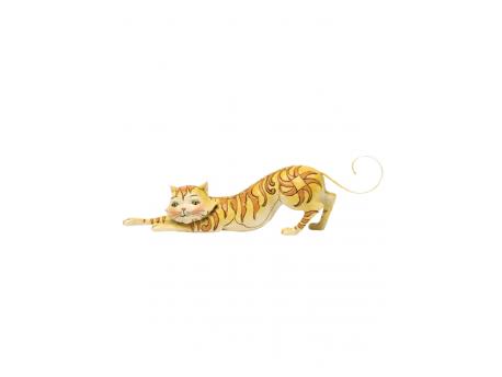 JIM SHORE Tabitha (Stretching Tabby Cat)