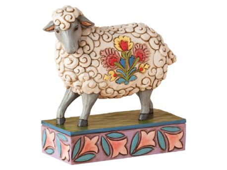 JIM SHORE Folk Sheep