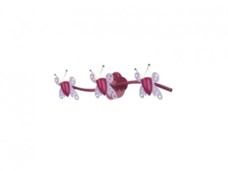 KINDER ZIDNA LAMPA MX-2003-3A 3*E14