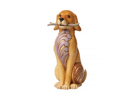 JIM SHORE Brewster (Dog With Stick)