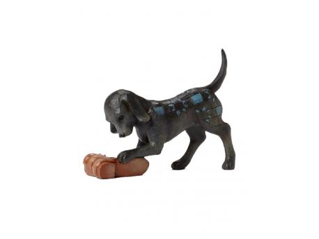 JIM SHORE Buster (Dog With Shoe)