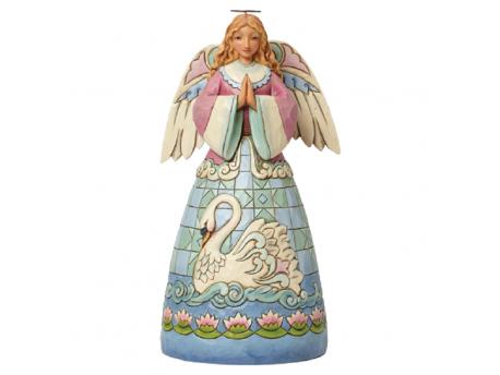 JIM SHORE Grace Divine (Angel With Swan)