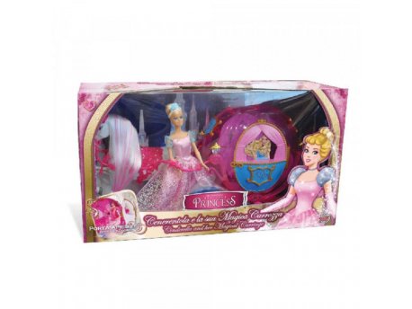 GIOCHI PRINCESS PEPELJUGA SA KOČIJOM I KONJICEM - SET