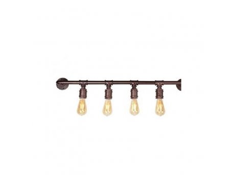 RUSTIK 29 ZIDNA LAMPA W0021-4 4*E27 cupreous