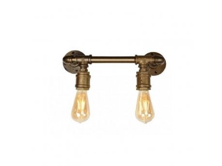 RUSTIK 34 ZIDNA LAMPA W0095-2 2*E27 cupreous