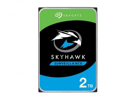 SEAGATE 2TB 3.5'' SATA III 256MB ST2000VX015 SkyHawk Surveillance