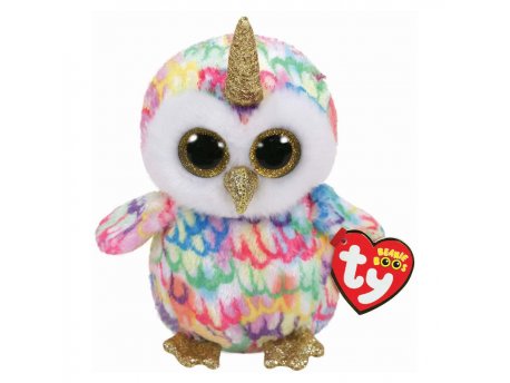 TY pliš PLIŠANA IGRAČKA ENCHANTED - OWL WITH HORN