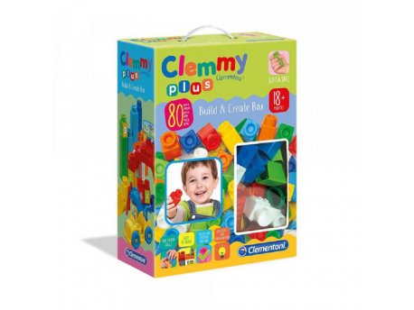 CLEMENTONI CLEMMY PLUS SET 80 KOCKICA ZELENE
