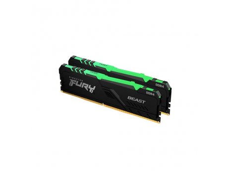 KINGSTON DIMM DDR4 32GB (2x16GB kit) 3733MHz KF437C19BB1AK2/32 Fury Beast RGB