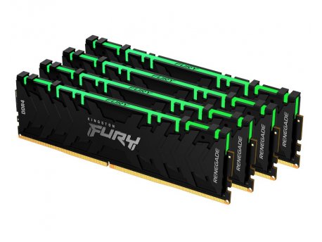KINGSTON DIMM DDR4 128GB (4x32GB kit) 3600MHz KF436C18RBAK4/128 Fury Renegade RGB