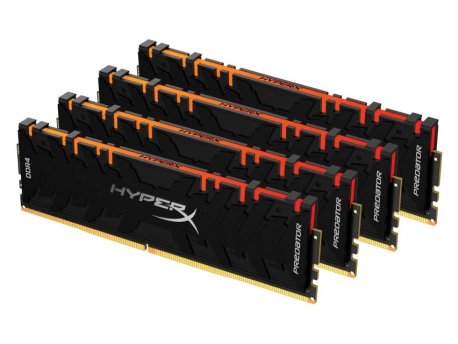 KINGSTON DIMM DDR4 128GB (4x32GB kit) 3200MHz KF432C16RBAK4/128 Fury Renegade RGB