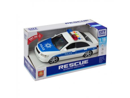 BEST LUCK RESCUE VOZILO - policija sa svetlima i zvukom